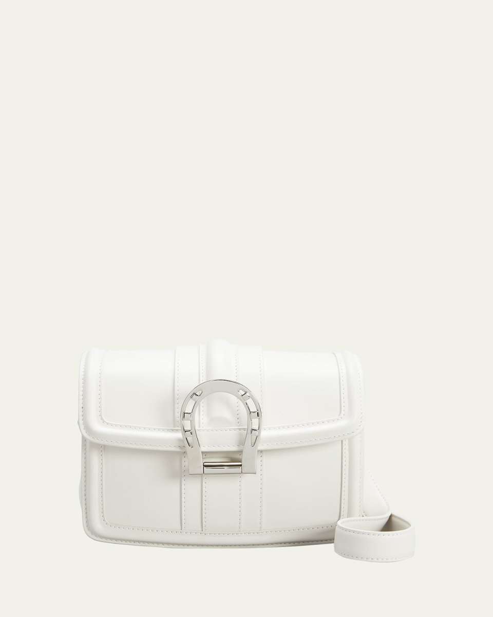Lucky Buckle Lambskin Shoulder Bag